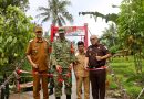 Dibangun TNI AD, Jembatan Garuda di Kampung Mayak Baros Diresmikan