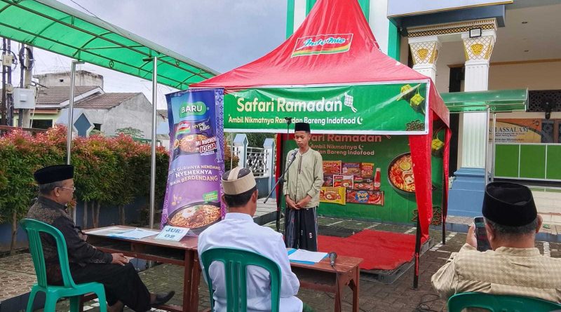 Safari Ramadan Indofood di Masjid Assalam Meriahkan Syiar Islam dan Pembinaan Generasi Muda