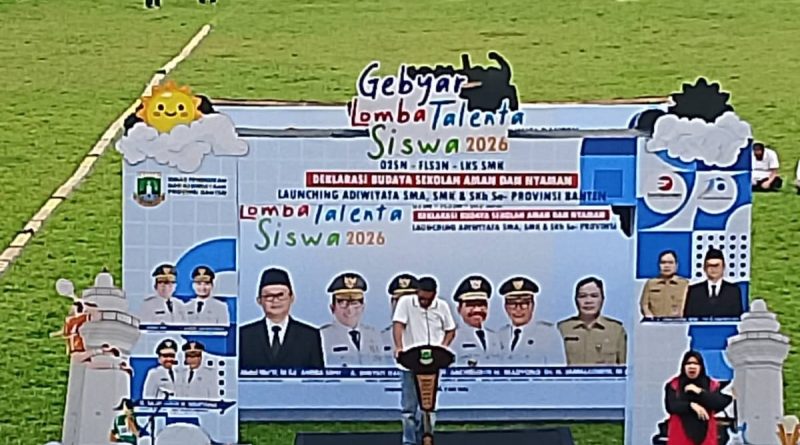 Kadis Perindag Provinsi Banten Hadiri Pembukaan Gebyar Lomba Dan Talen