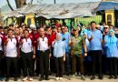 Corve Bareng Kapolda Banten, Bupati Serang Ajak Warga Peduli Lingkungan Bersihkan Sampah