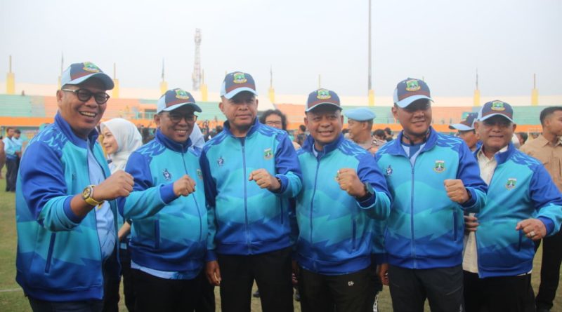 Popda dan Paperda Banten 2026 Resmi Bergulir di Cilegon, Kasrem 064/MY Hadiri Pembukaan
