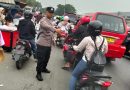 Antisipasi Jam Sibuk Industri dan Pelajar, Kapolsek Cikande Siagakan Anggota di Jalur Utama