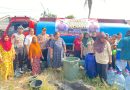 Tanggap Dampak Kemarau, Polsek Cikande Salurkan 24 Ribu Liter Air Bersih untuk Warga Cikande dan Kibin
