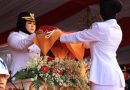 Upacara Penurunan Bendera HUT Ke-81 RI Tingkat Kabupaten Tangerang Berlangsung Khidmat dan Lancar