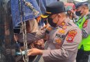 Polsek Cikande Salurkan 8.000 Liter Air Bersih dan Masker Gratis Antisipasi Abu Vulkanik Anak Krakatau