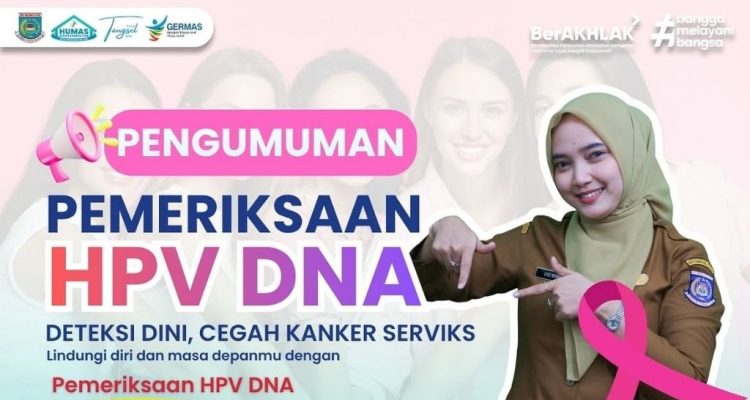 Cegah Kanker Serviks, Pemkot Tangsel Sediakan Tes HPV DNA Gratis di 35 Puskesmas