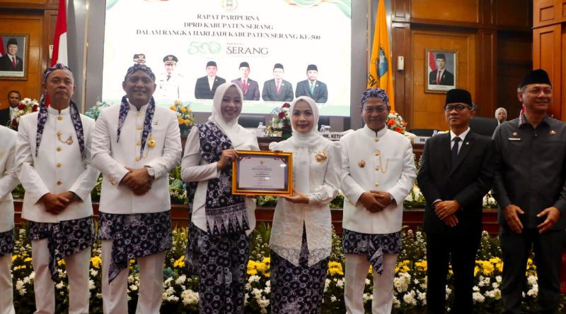 HUT ke 500 Kabupaten Serang, Bupati Ratu Zakiyah Ungkap Keberhasilan Berbagai Program