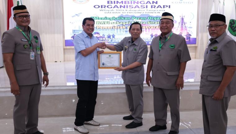 Buka BO Akbar RAPI 2026, Bupati Tangerang Dorong Penguatan Jejaring Informasi Kedaruratan