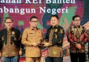 Dukung Program 3 Juta Rumah, Gubernur Andra Soni Raih Penghargaan dari REI Banten